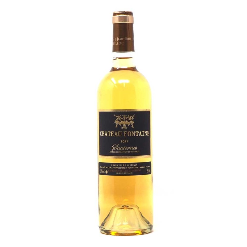 Chateau Fontaine Sauternes 2022